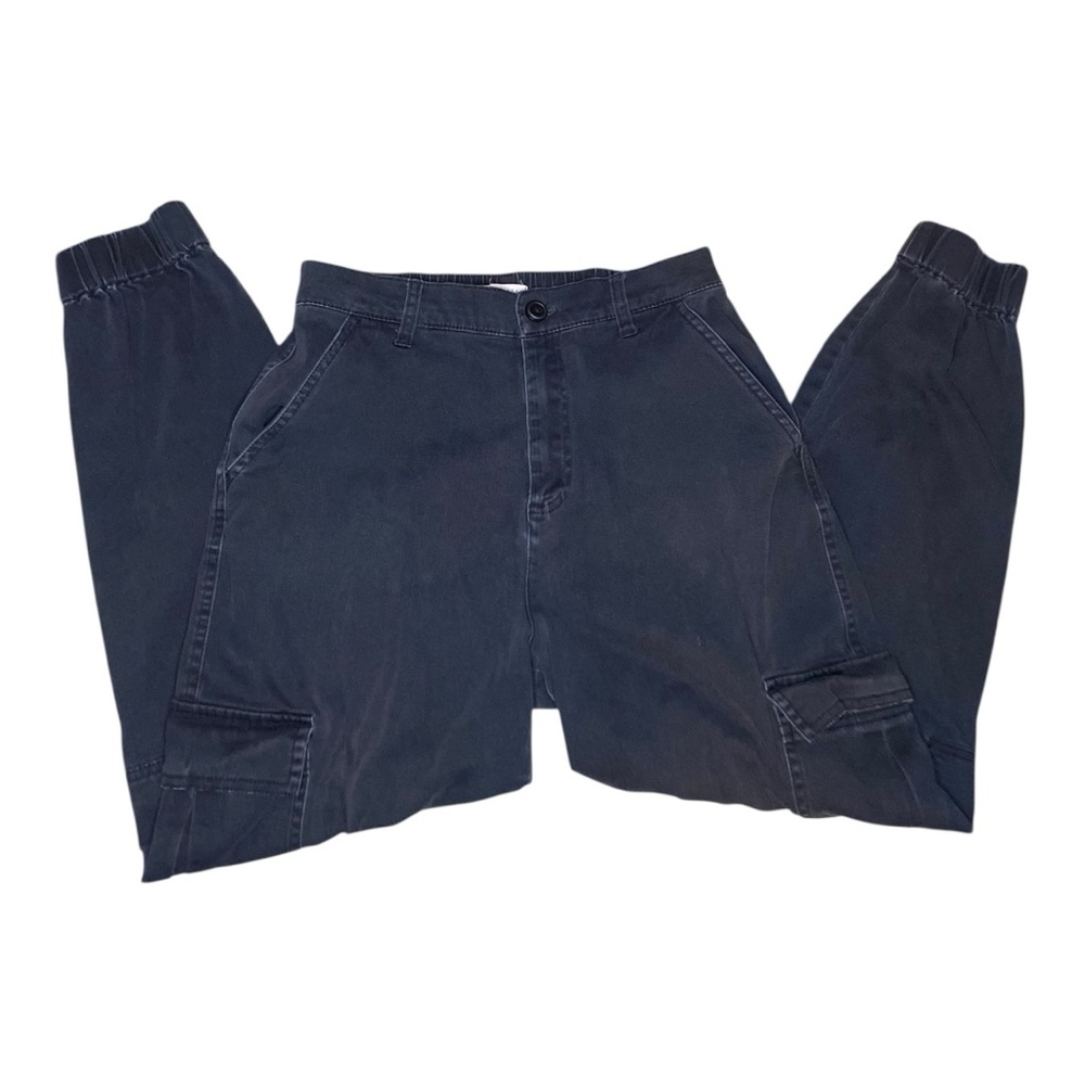 Aeropostale Women's Black Cargo Jogger Pants (M)